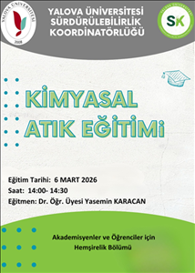 Kimyasal Atık Eğitimi