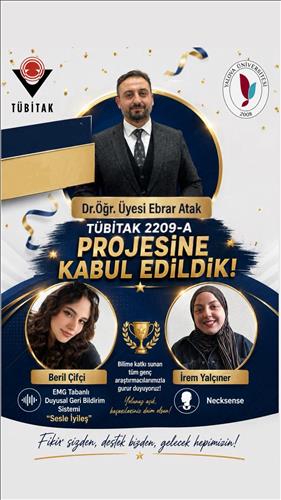 Tübitak 2209- A Projesine Kabul Edildik!